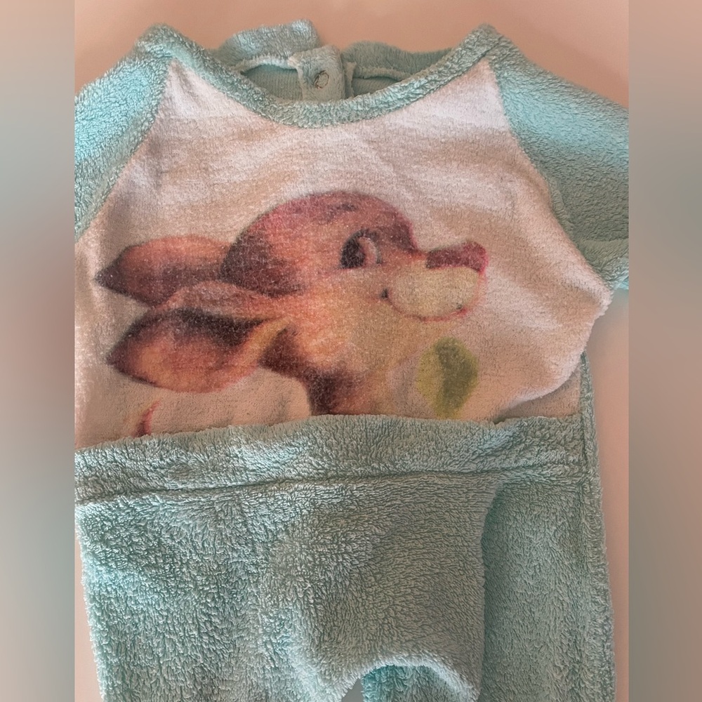 Vintage 70s vAqua Kids One Piece with Animal Print